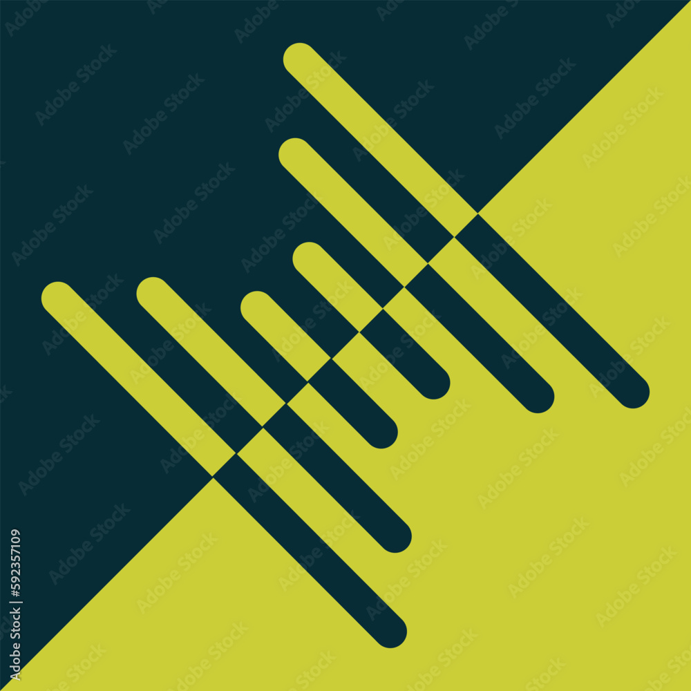 vector abstraction of blue and yellow stripes and lines, two halves, separation, logo of two colors vector abstraction of blue and yellow stripes and lines, two halves, separation, logo of two colors