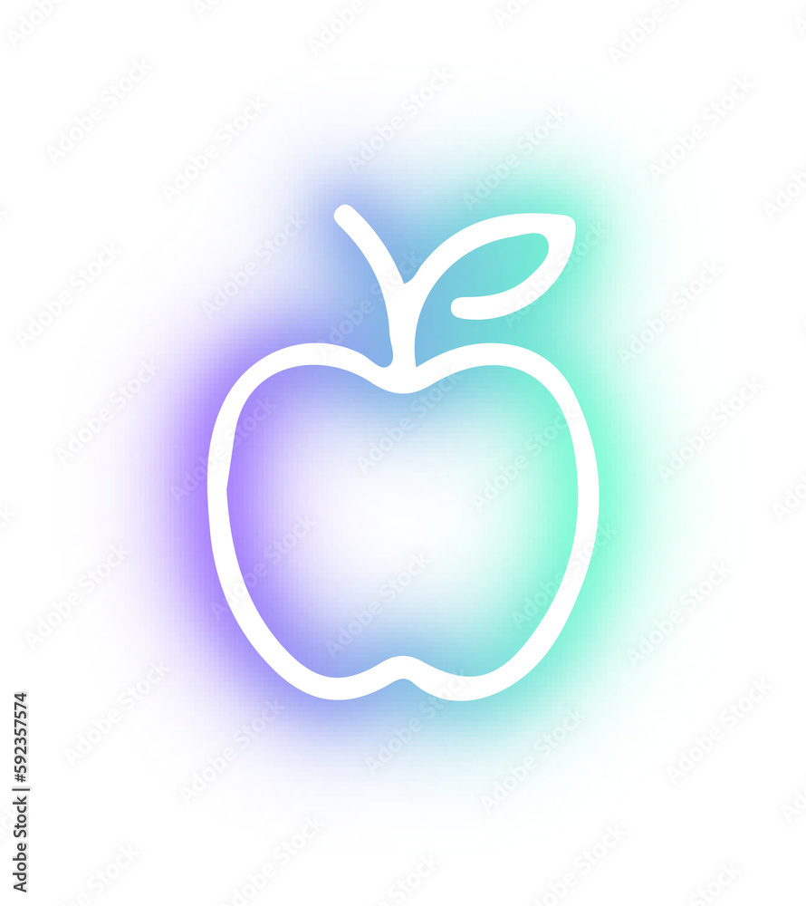 Collection of Fruit neon