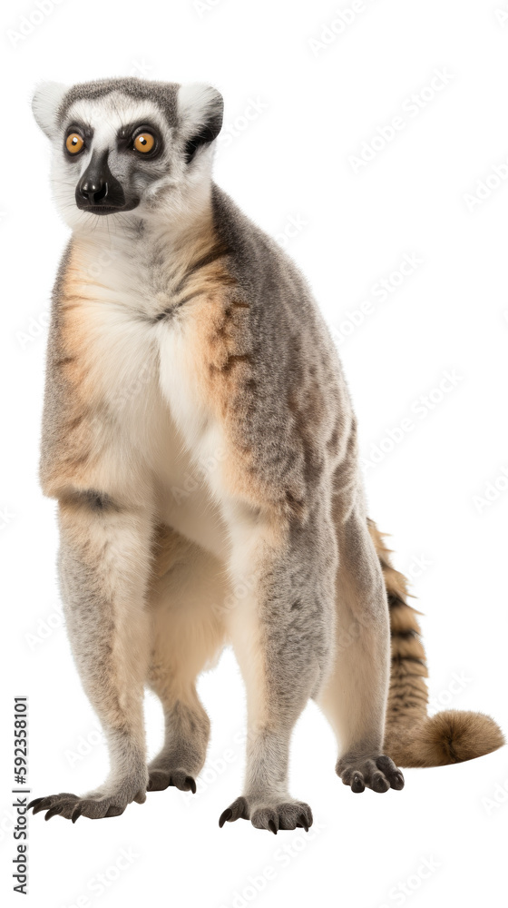 lemur standing