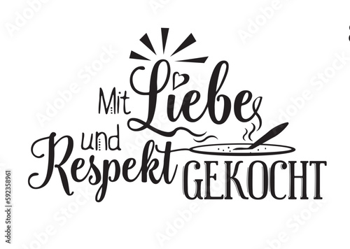 Handlettering Kochen