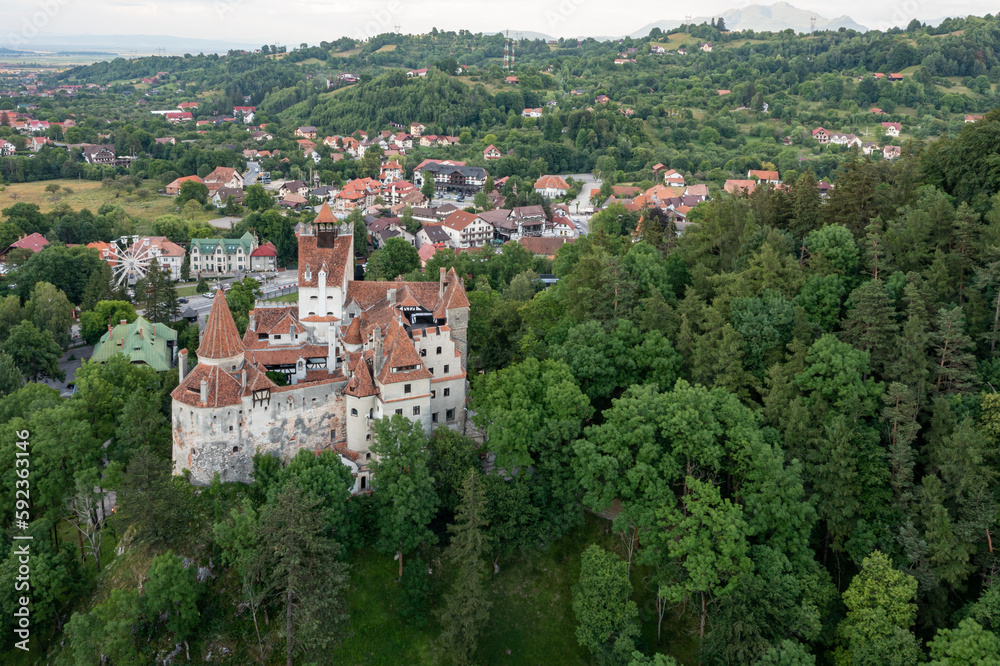 Fototapeta premium The Dracula Castle of Bran in Romania
