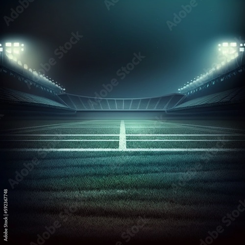 soccer stadio, abstract light background,