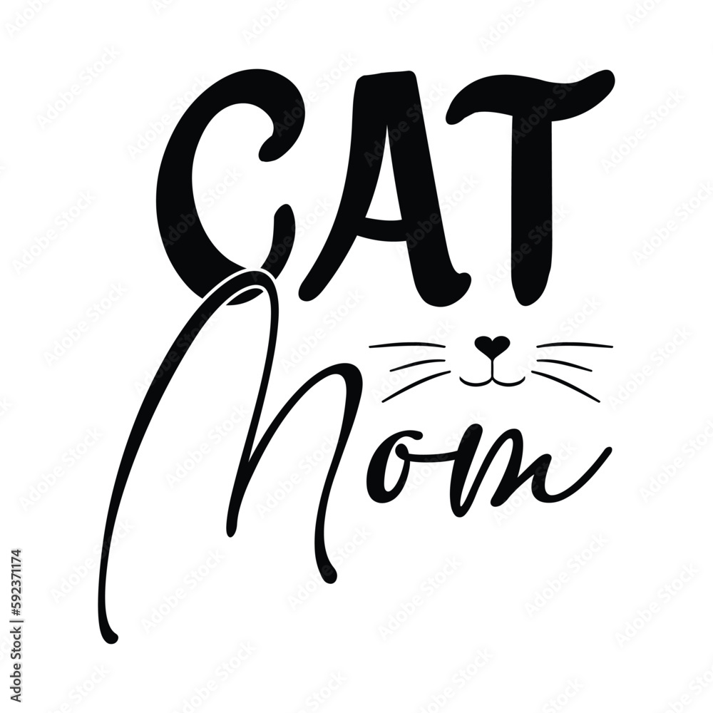 Fototapeta premium Cat svg design