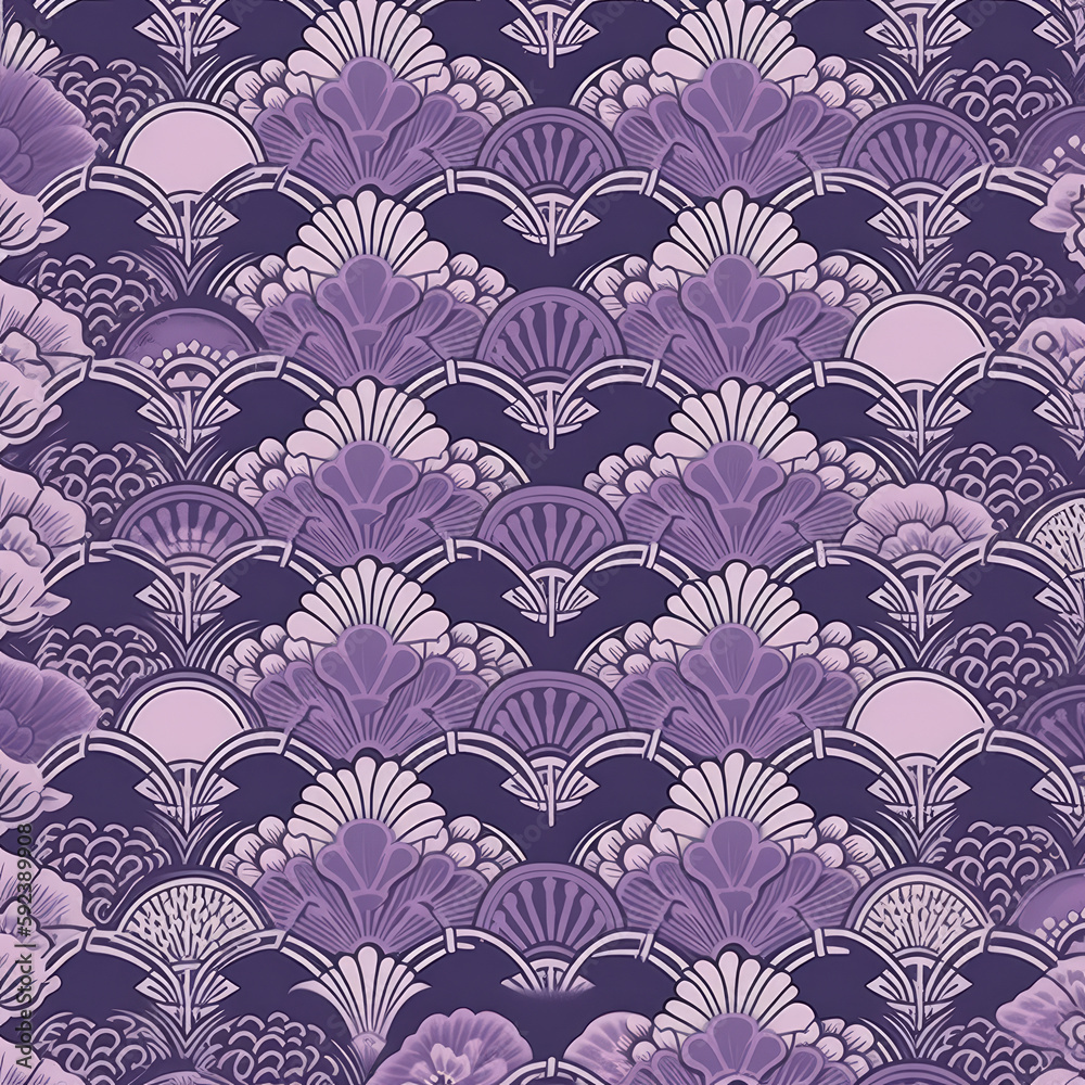seamless purple floral pattern seamless purple floral pattern