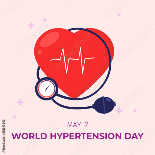 Vector Illustration for World Hypertension Day