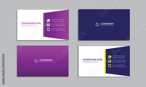 Minimal visiting card trendy name card illustration design business card design print design business card customize business card minimal design name card  vector visiting card