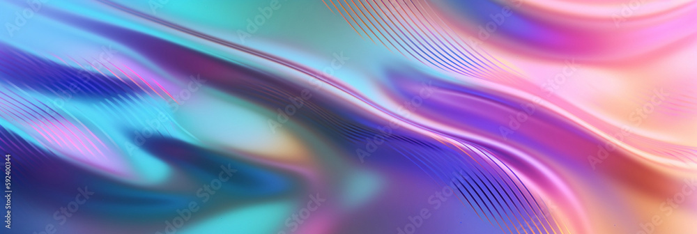 Holographic foil background, generative AI Holographic foil background, generative AI