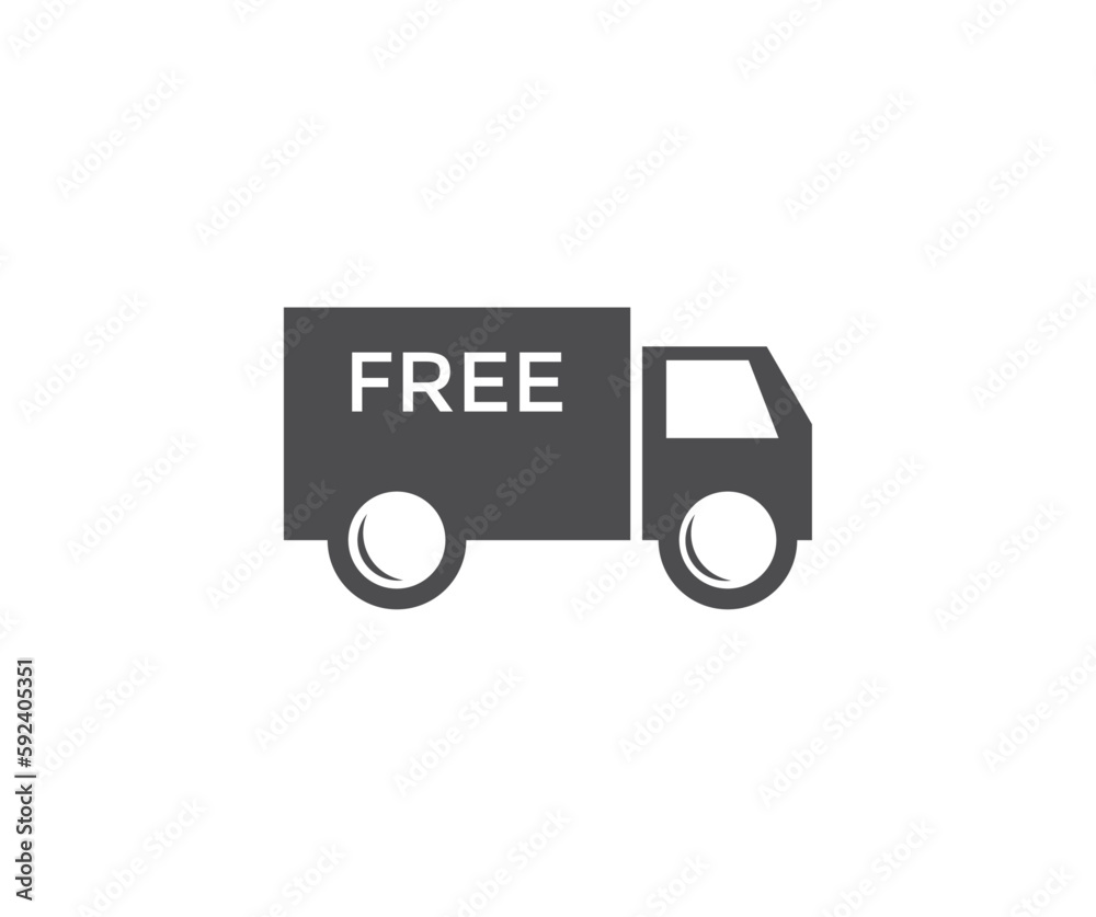 Free shipping truck icon logo design. Fast moving shipping delivery truck. Icon for transportation apps and websites, for apps, banner, poster, shop online vector design and illustration.
Free shipping truck icon logo design. Fast moving shipping delivery truck. Icon for transportation apps and websites, for apps, banner, poster, shop online vector design and illustration.