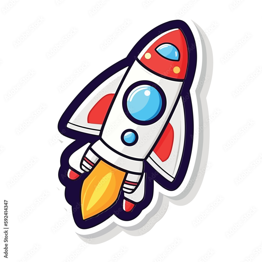 cartoon rocket cartoon vector ilustration isolated cartoon rocket cartoon vector ilustration isolated