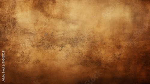 Wide rust textured banner background Generative AI