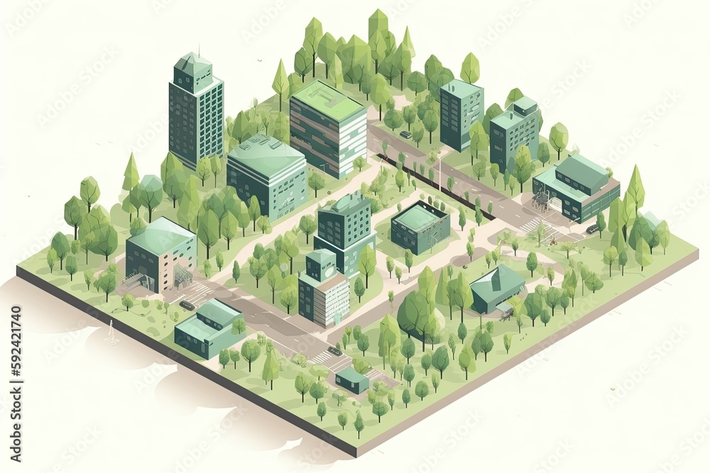 Creating a Greener, More Sustainable City with Eco-Friendly Urban Design and Renewable Landscapes: Generative AI Creating a Greener, More Sustainable City with Eco-Friendly Urban Design and Renewable Landscapes: Generative AI