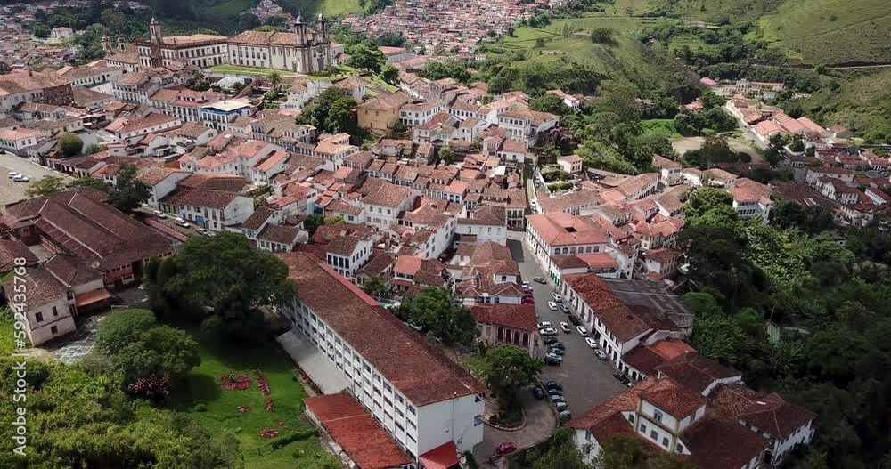 OURO PRETO IMAGEM AÉREA