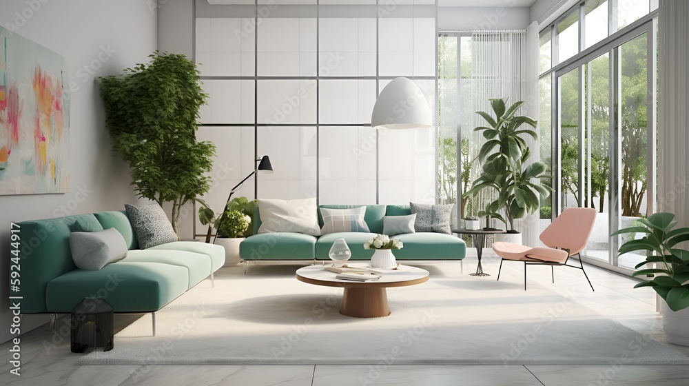 eco-friendly living room