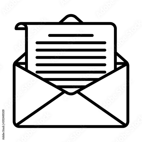 Email, Envelope Icon Design Vector Template Illustration