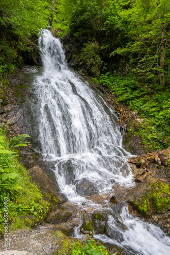 Teufelsbach Wasserfall,  Fellimännlestraße. Silbertal
Austria