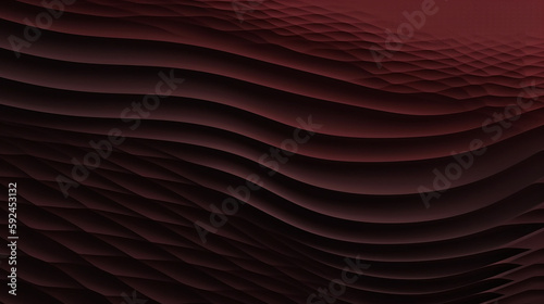Fototapeta Naklejka Na Ścianę i Meble -  wavy burgundy and red cloth texture, abstract background