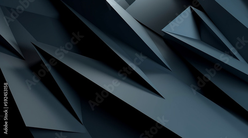 dark blue paper in an abstract design, background
