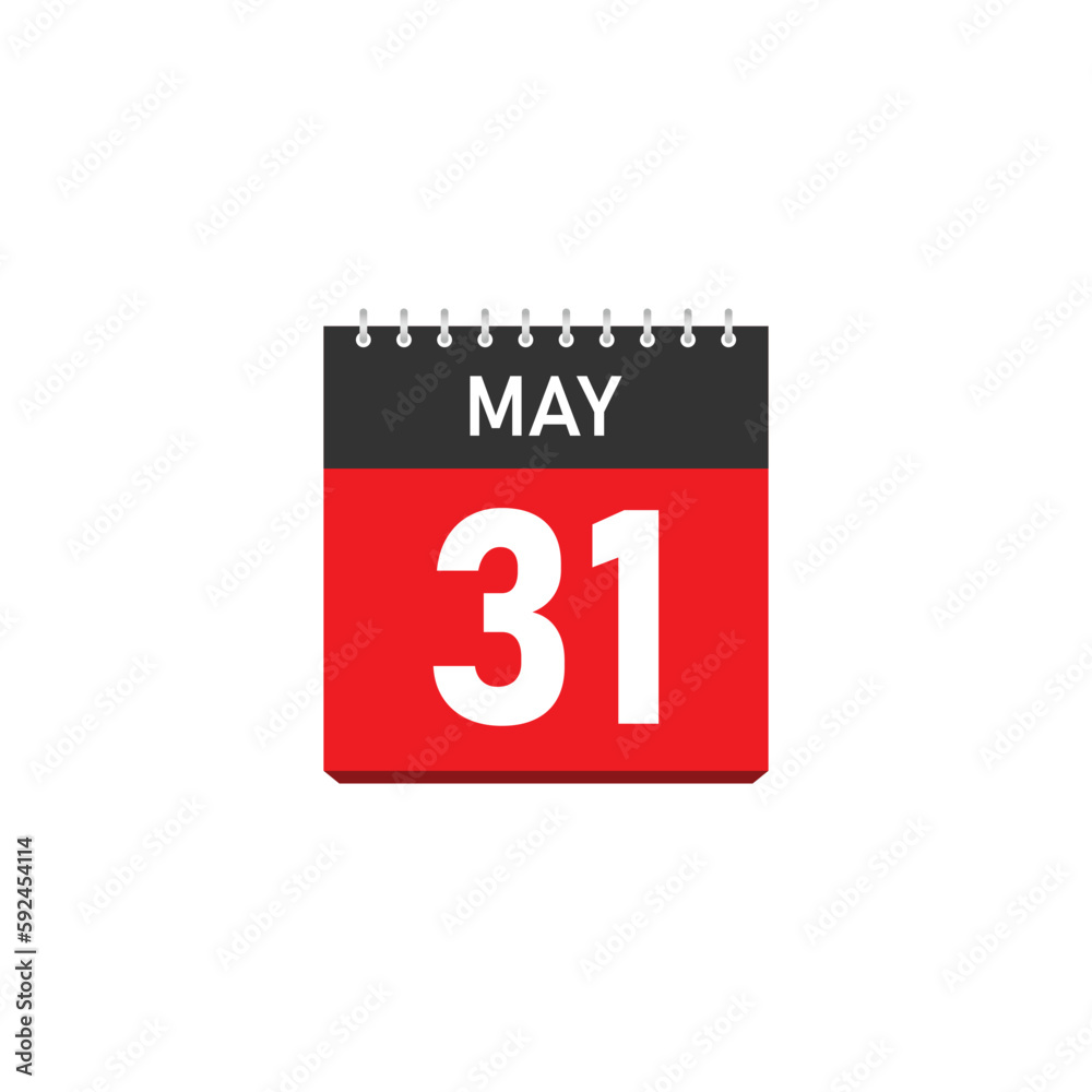 May 31 Concept Design. Vector Illustration. May 31 Concept Design. Vector Illustration.