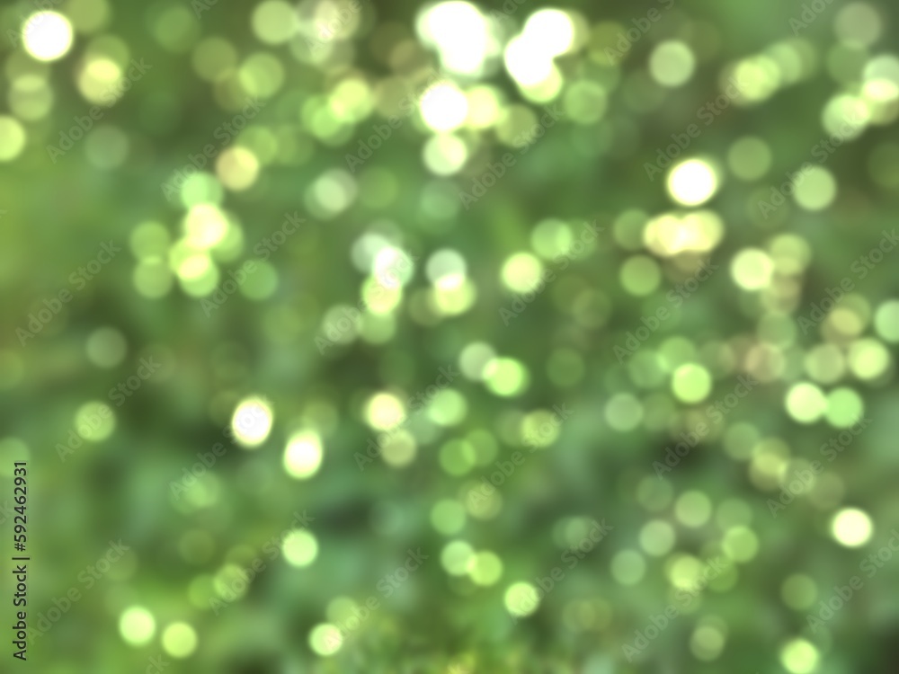 Obraz premium green bokeh background