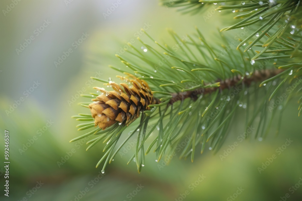 Scent of fresh pine fills the air, invigorating the senses. Generative AI Scent of fresh pine fills the air, invigorating the senses. Generative AI