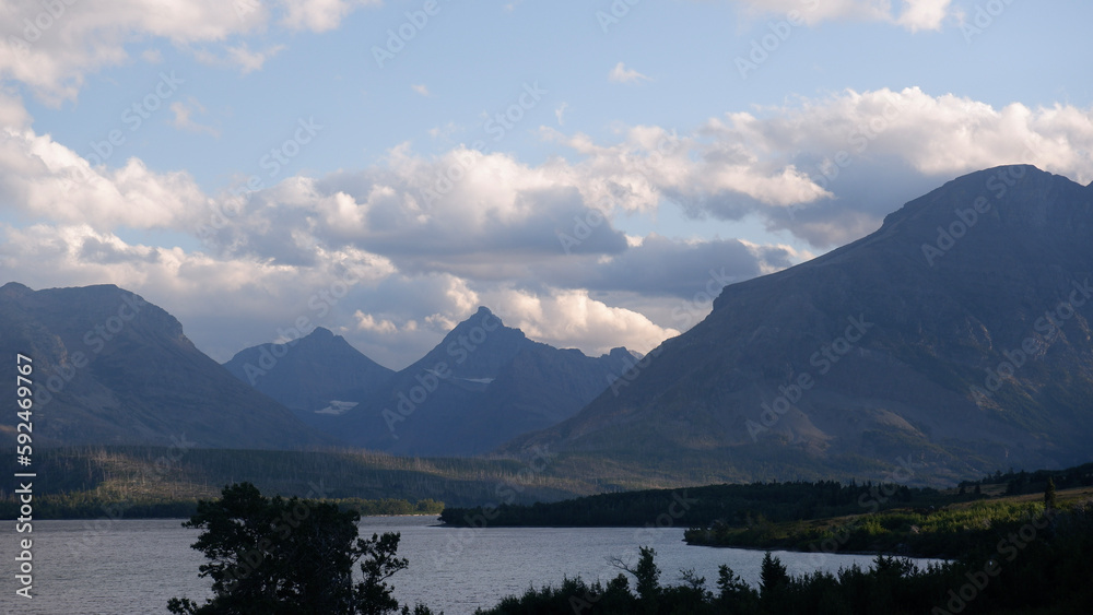 lake in the mountains