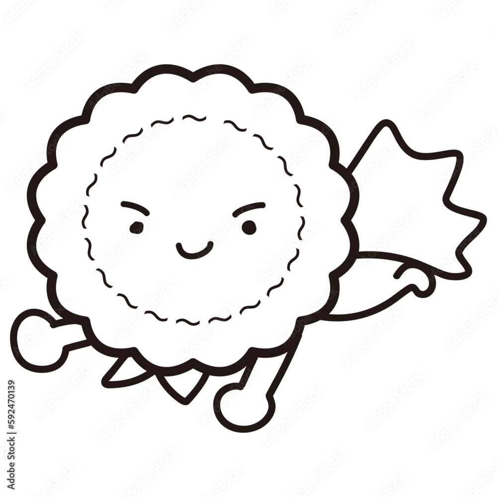食物繊維のキャラクター 食物繊維のキャラクター