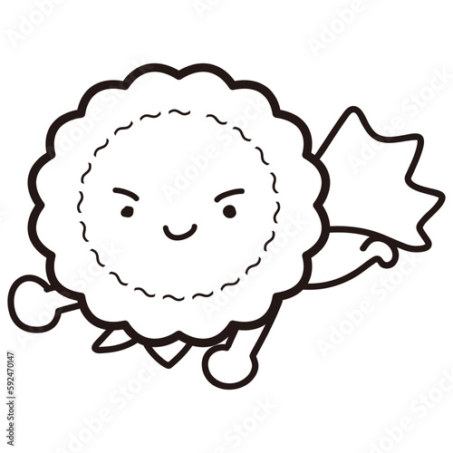 食物繊維のキャラクター