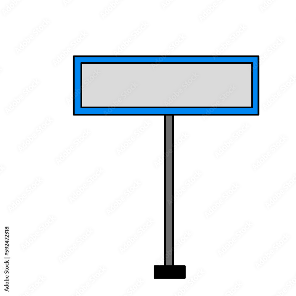 Fototapeta premium sign board