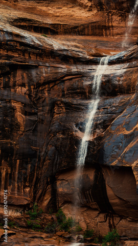Moab RIm waterfall