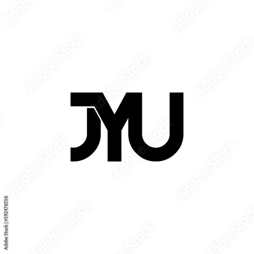 Free Download jyu typography letter monogram logo design - GFXLoad