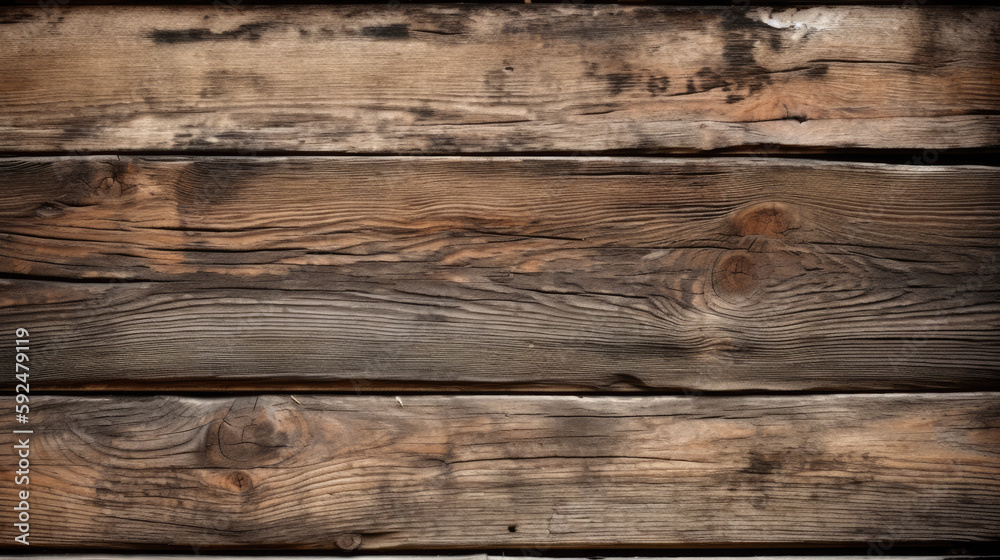 Reclaimed Barn Wood Texture Wooden Background - generative ai Reclaimed Barn Wood Texture Wooden Background - generative ai