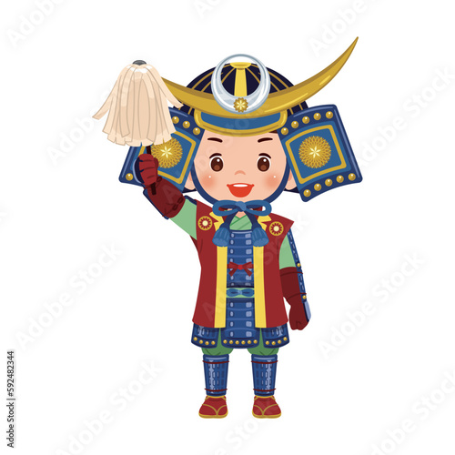 鎧姿の男の子2
