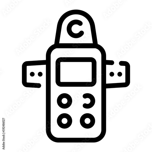 lightmeter line icon