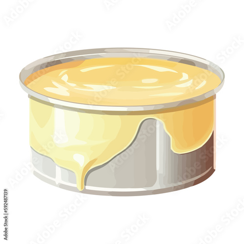 food canned condensed milk