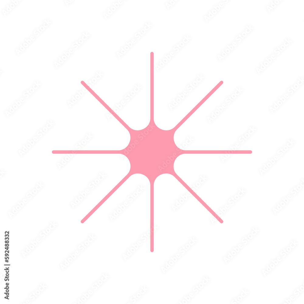 star shape design element star shape design element