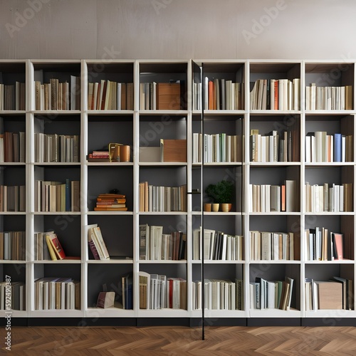 Room with a Bookcase271  Generative AI