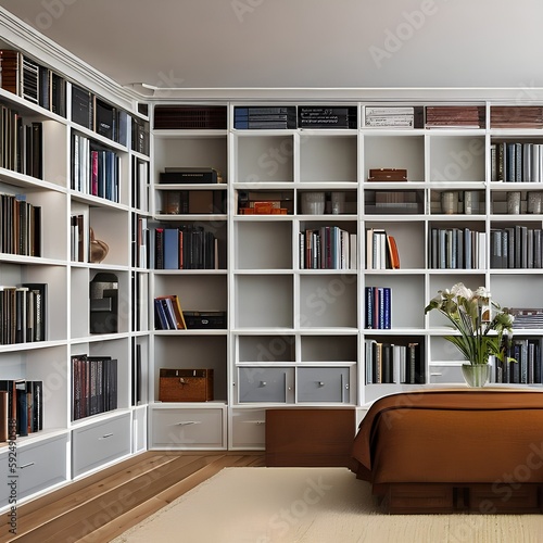 Room with a Bookcase233, Generative AI