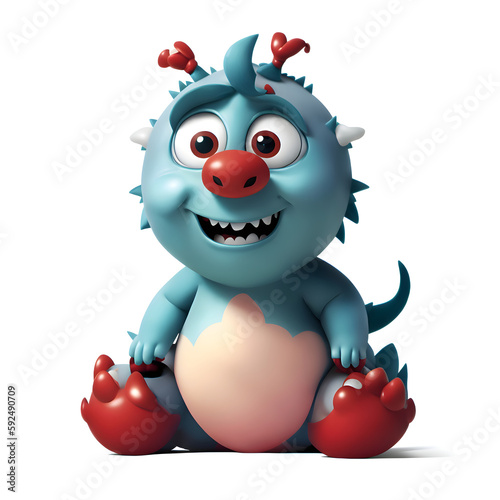 Cute baby monster