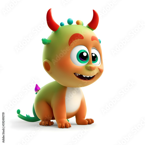 Cute baby monster