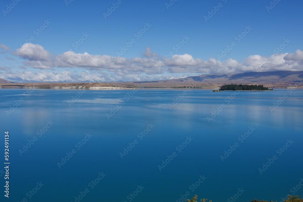 Lake Tekapo Neuseeländische Alpen in Neuseeland