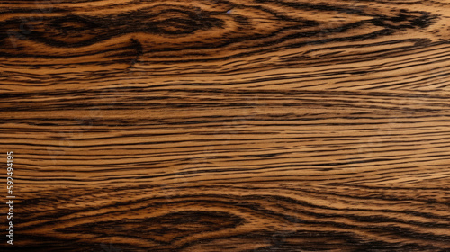 Exotic Bocote Wood Texture Wooden Background - generative ai