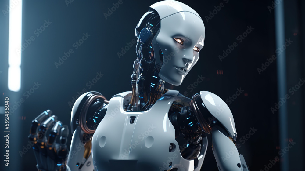 3d render of a robot 3d render of a robot