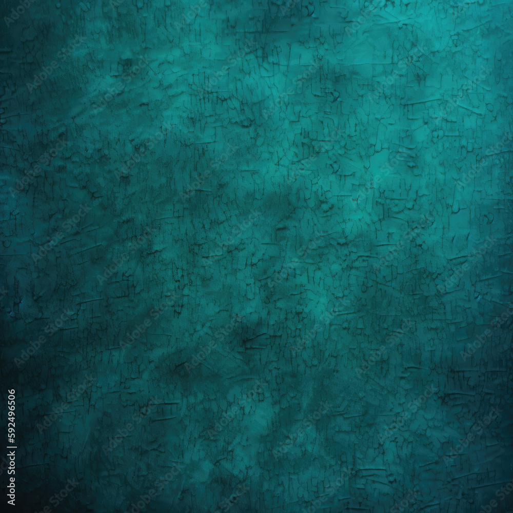 blue grunge background with space created with generative AI