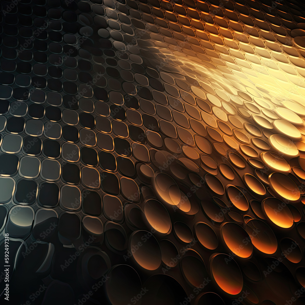 abstract background with gold created with generative AI abstract background with gold created with generative AI