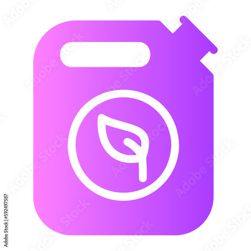 biofuel gradient icon