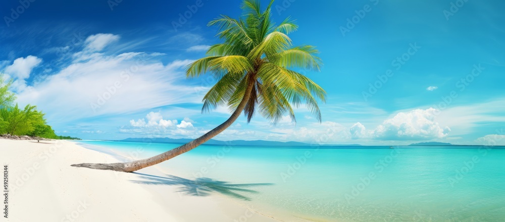 Beautiful ocean beach