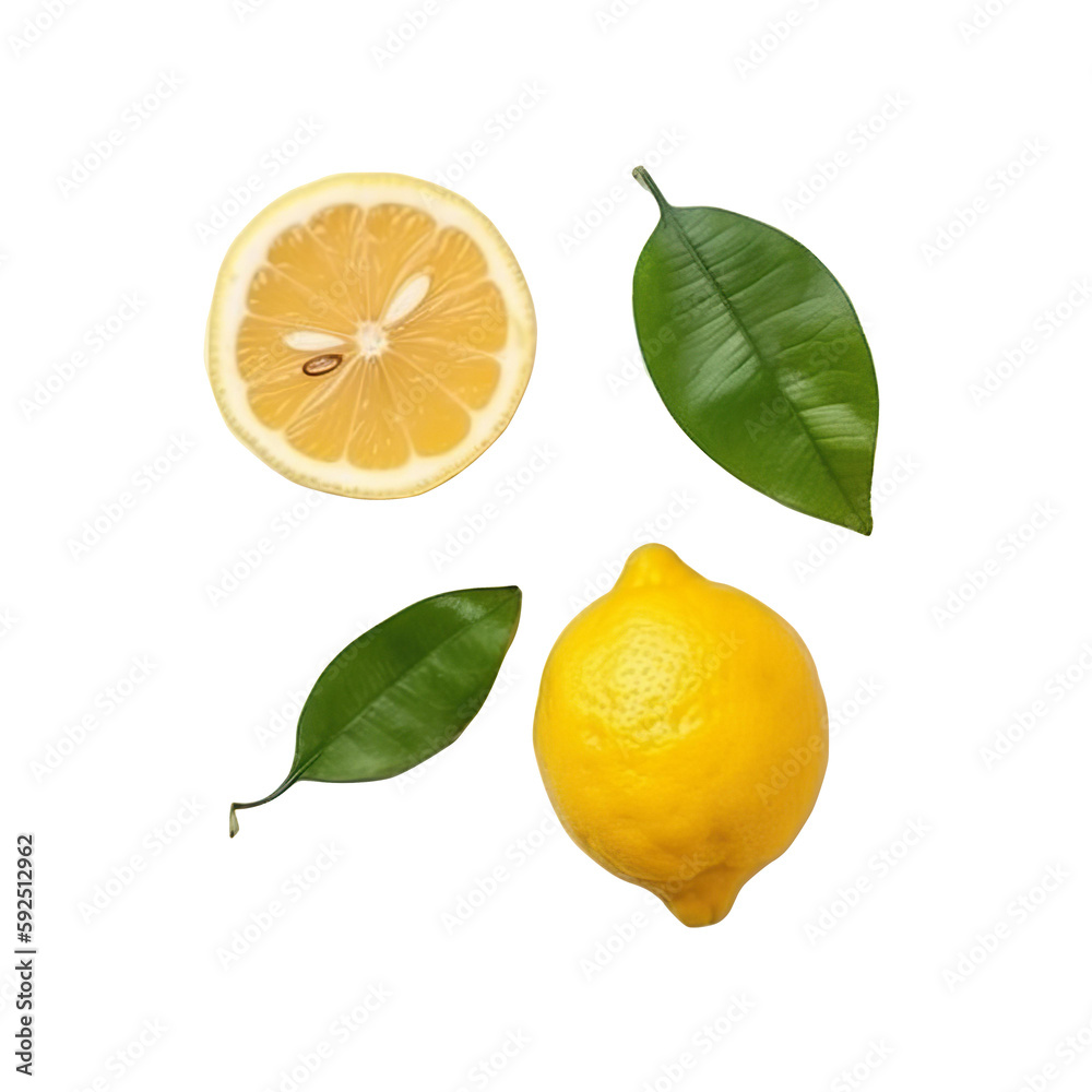 custom made wallpaper toronto digitallemon on transparent background, Generative Ai