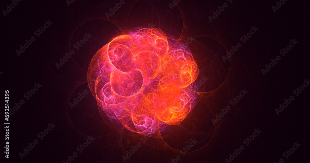 3D rendering abstract multicolor fractal light background 3D rendering abstract multicolor fractal light background