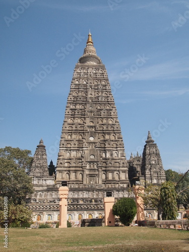 Mahabodhi temple, bodh gaya, India. The site where Buddha attained enlightenment