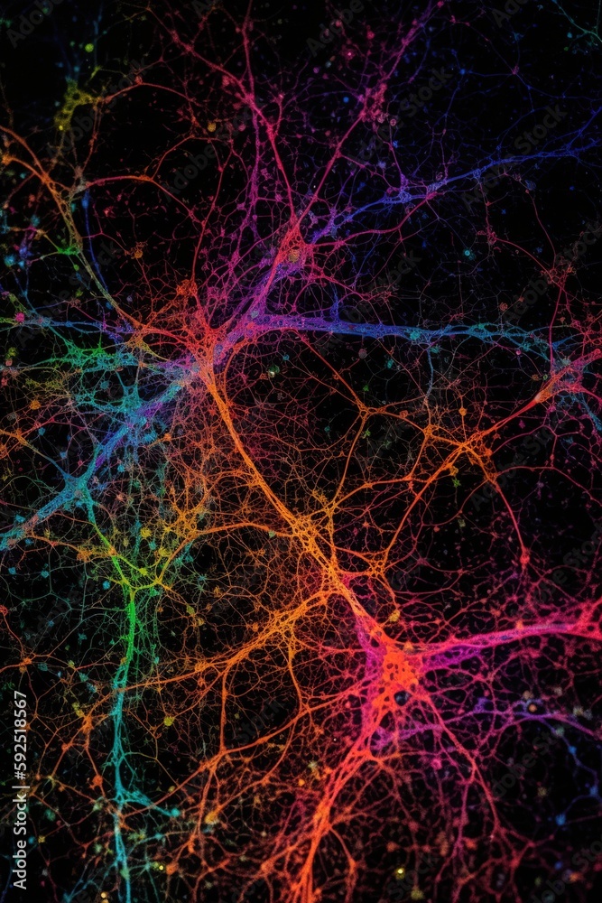 Neuronal network view interaction in 3D
